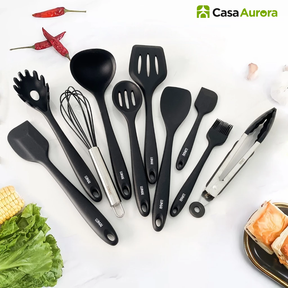 Kit Completo Antiaderente – 5 Panelas + Panela de Pressão Indução + 10 Utensílios de Brinde
