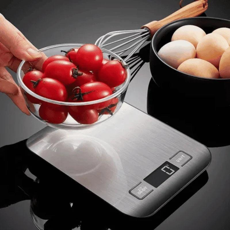 Balança Digital de Alta Precisão — Ideal para Cozinha e Receitas Perfeitas