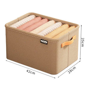 Kit com 4 Caixas Organizador de Roupas Dobrável Multifuncional